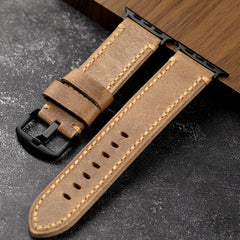 LoofFitU™ Handmade Horween Leather Apple Watch Strap