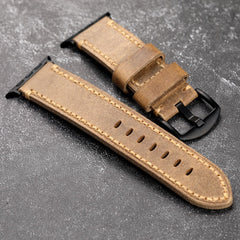 LoofFitU™ Handmade Horween Leather Apple Watch Strap