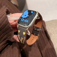 Luxury Leather Band for Apple Watch