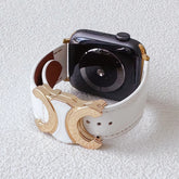 Double C-shape Leather Band