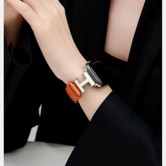 Double-H Leather Band