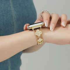 Diamond Clover Apple Watch Band