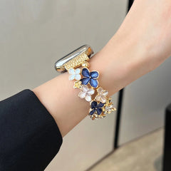 Floral Enamel Stretch Band