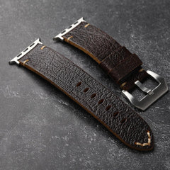 LoofFitU™ Handmade Vintage Leather Strap For Apple Watch