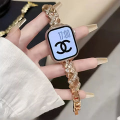 Wheat Diamond Metal Band