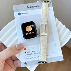 Slim H-shape Leather band