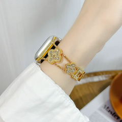 Diamond Clover Apple Watch Band