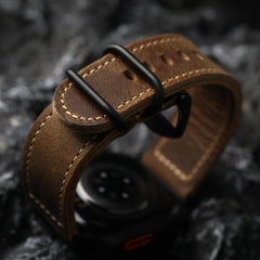 LoofFitU™ Vintage Handmade Leather strap For Apple Watch
