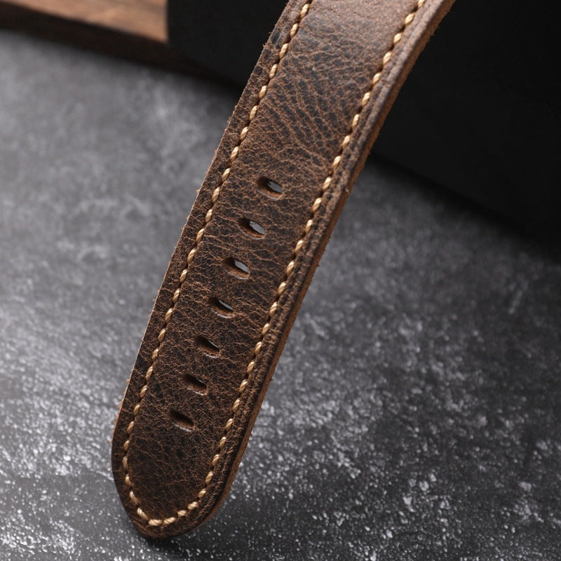 LoofFitU™Handmade First-Grain Cowhide Strap For Apple watch
