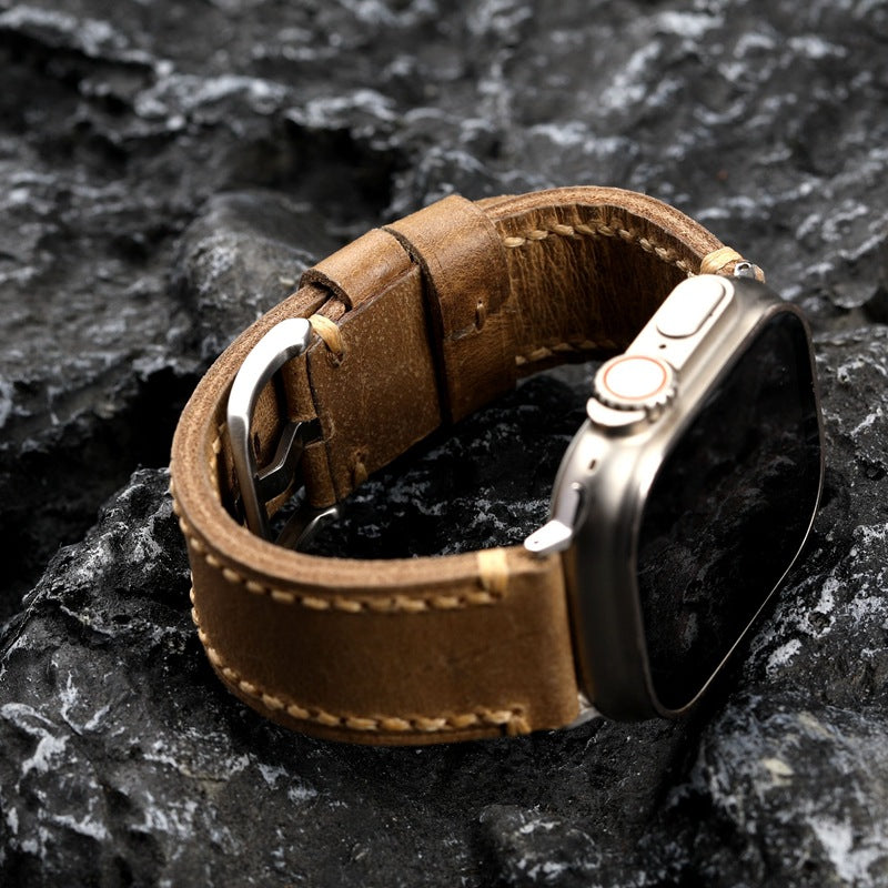 LoofFitU™ Handmade Horween Leather Apple Watch Strap