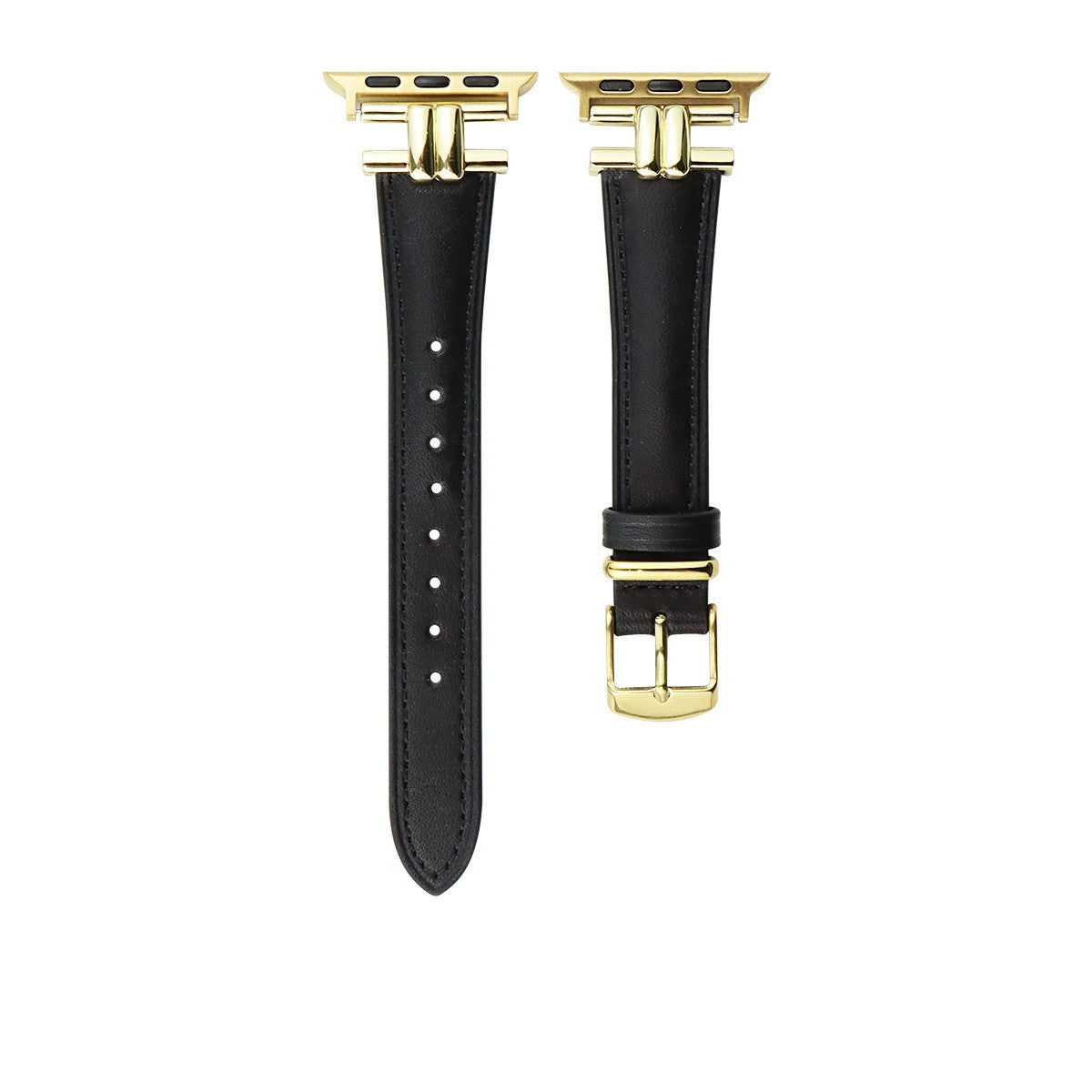 LoofFitU™ Retro Leather Metal Band – Vintage Elegance with a Modern Twist