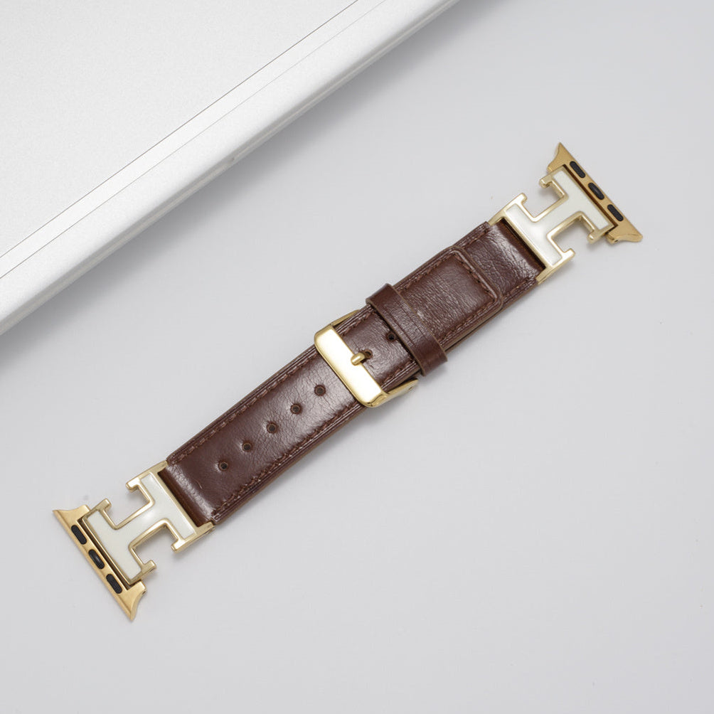 LoofFitU™ Elegant Holiday Leather Strap For Apple Watch