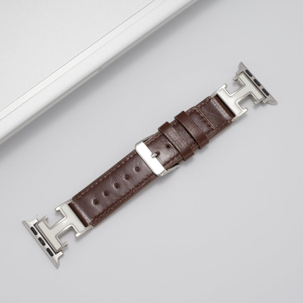 LoofFitU™ Elegant Holiday Leather Strap For Apple Watch