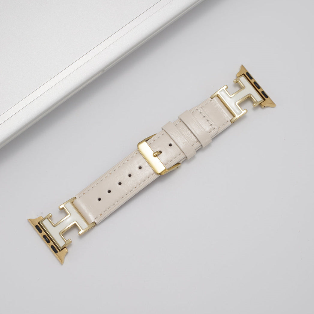 LoofFitU™ Elegant Holiday Leather Strap For Apple Watch