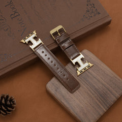 LoofFitU™ Elegant Holiday Leather Strap For Apple Watch