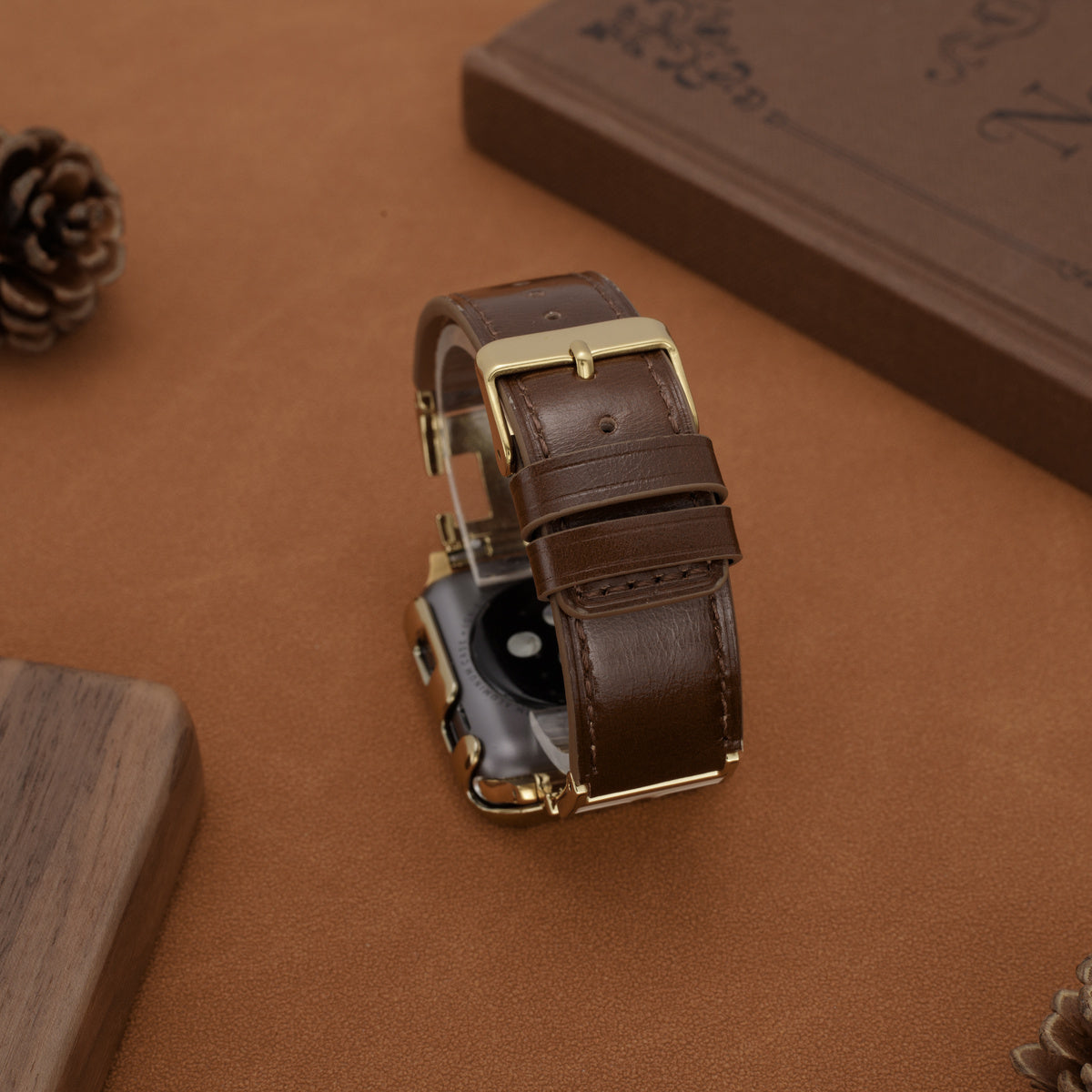 LoofFitU™ Elegant Holiday Leather Strap For Apple Watch