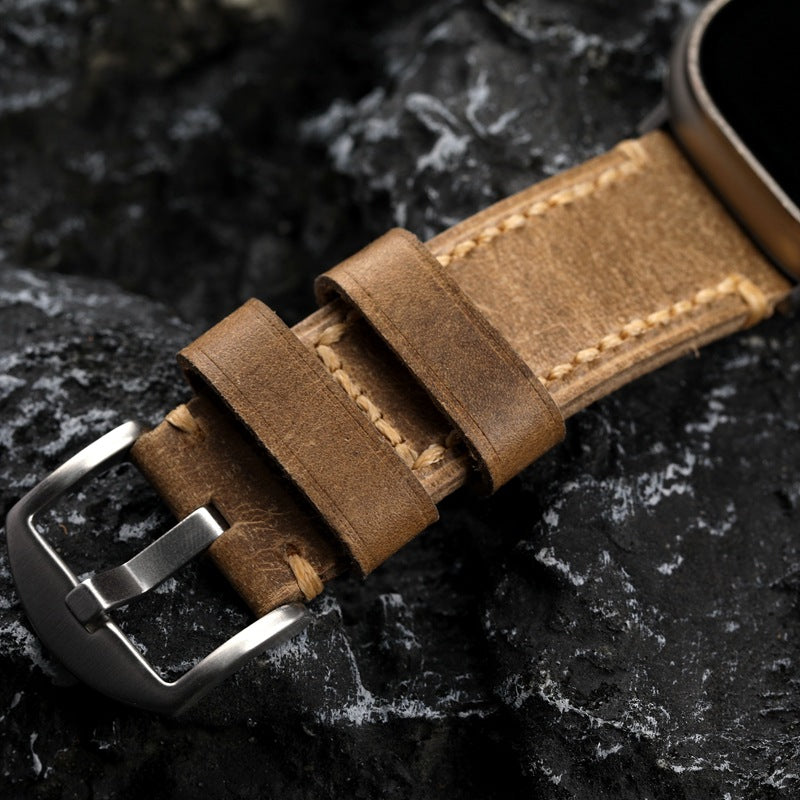 LoofFitU™ Handmade Horween Leather Apple Watch Strap