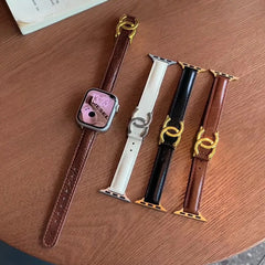 Double-C Leather Strap