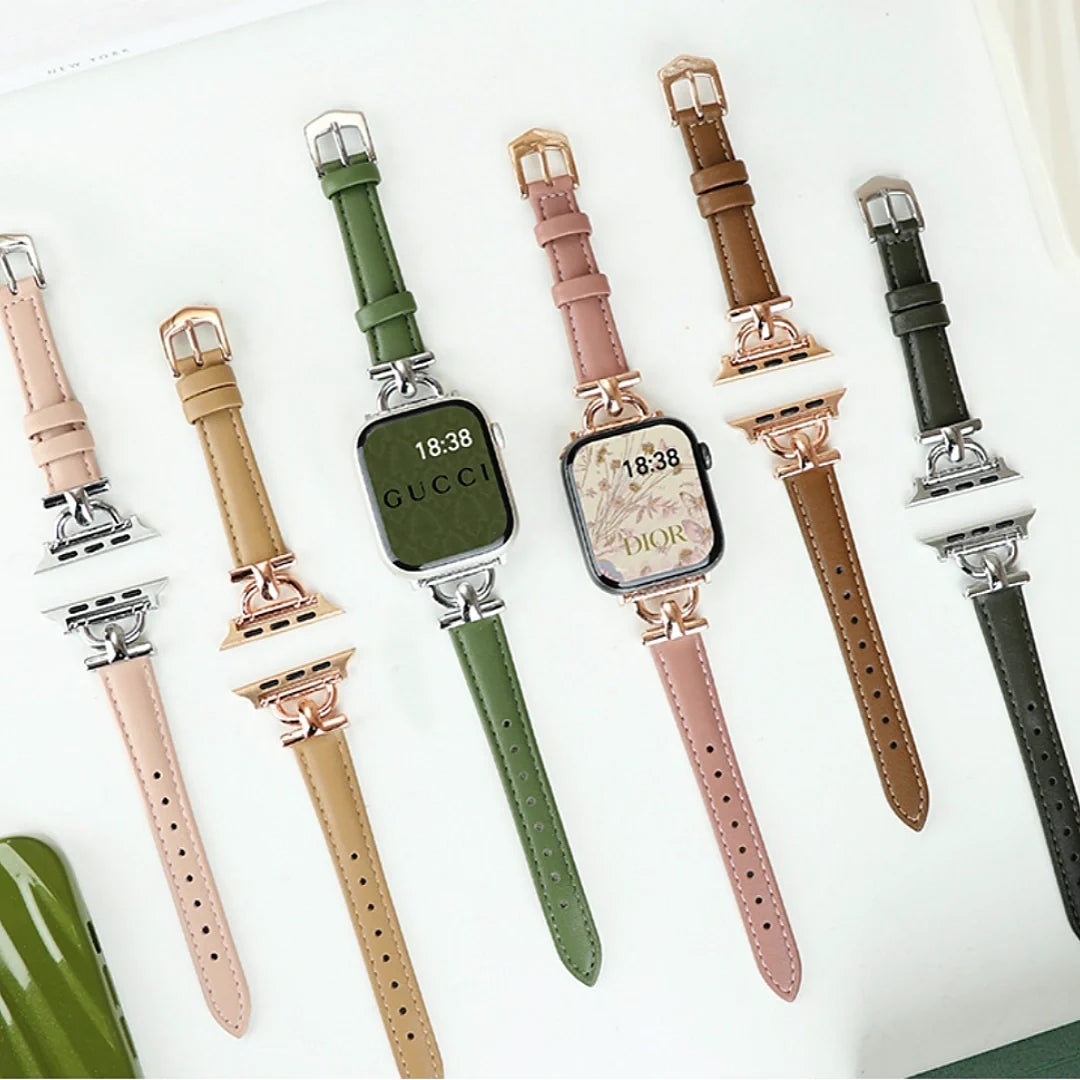 Slim D-shape Apple Watch Band