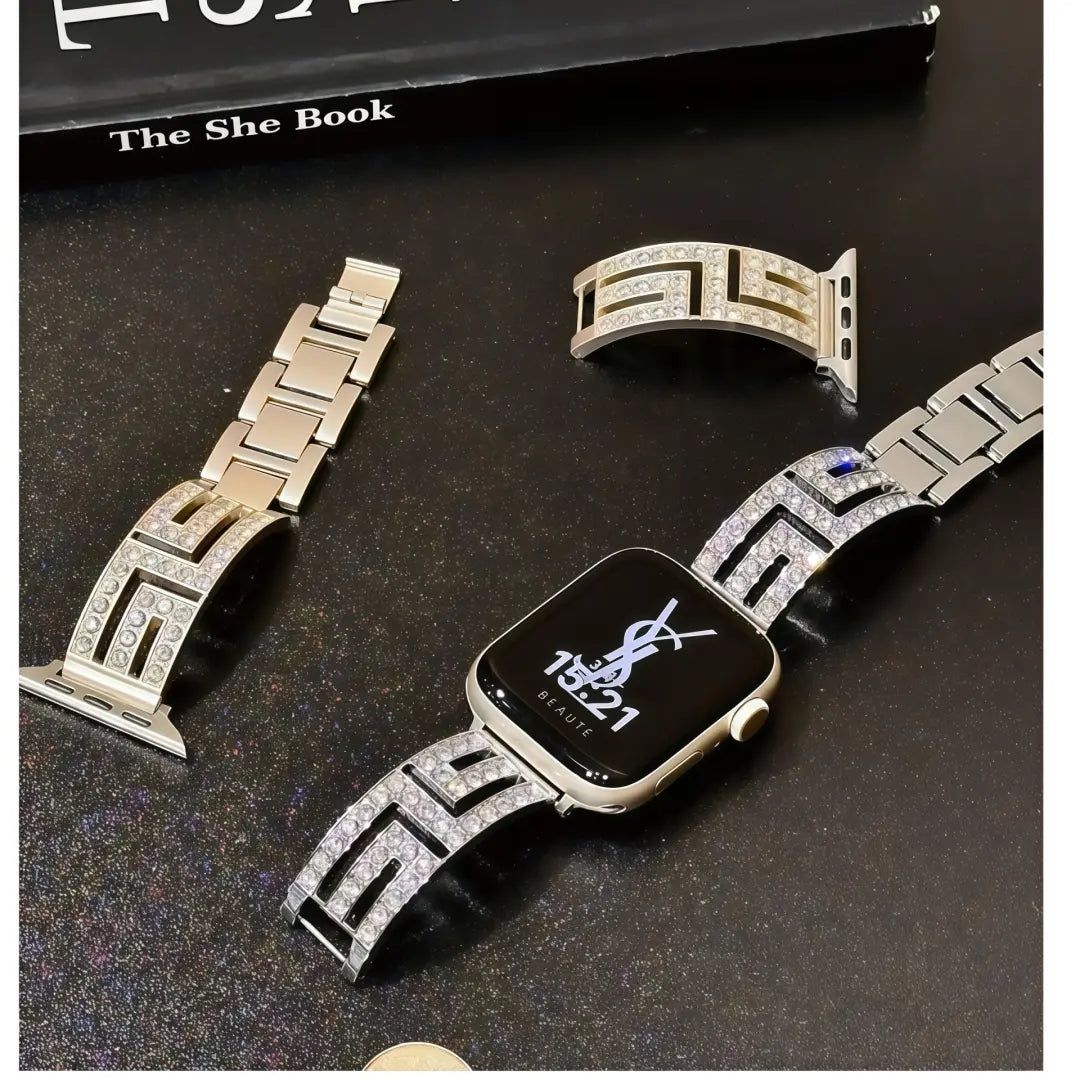 LoofFitU™ Openwork Geo Watch Band