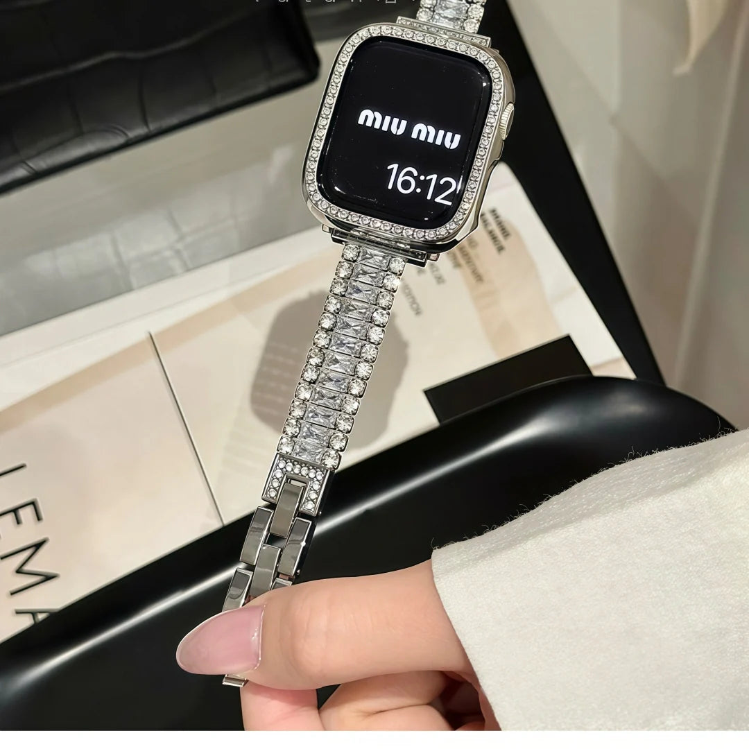 Aurora Ice Diamond  Apple Watch Band