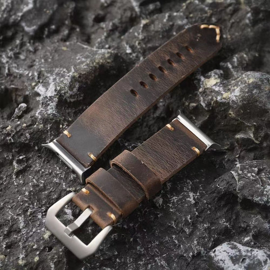 LoofFitU™ Vintage Handmade Leather Band For Samsung Watch Ultra