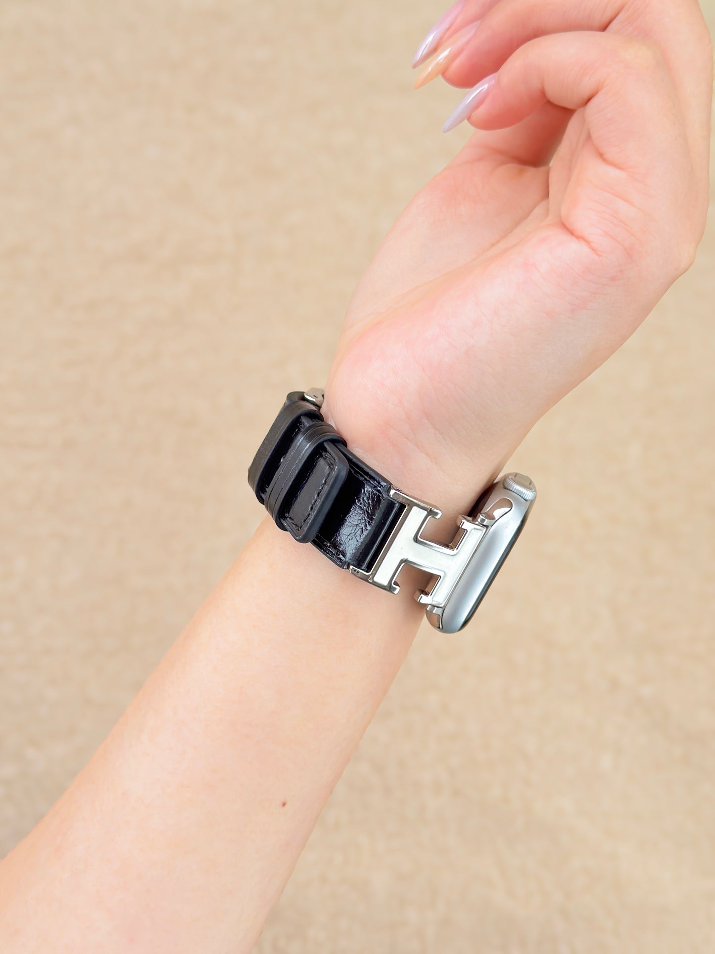 LoofFitU™ Double-H  Calf Leather Strap