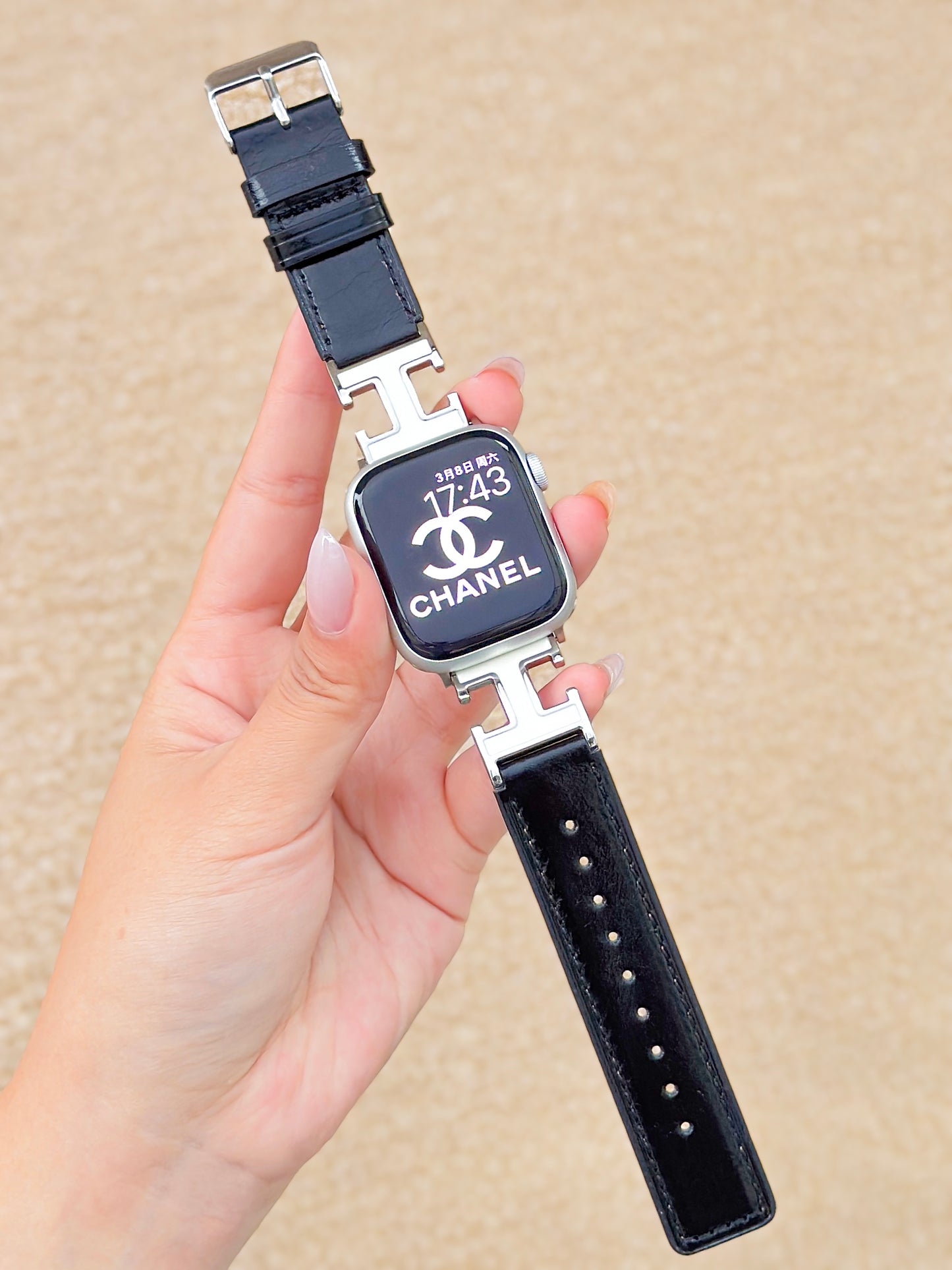 LoofFitU™ Double-H  Calf Leather Strap