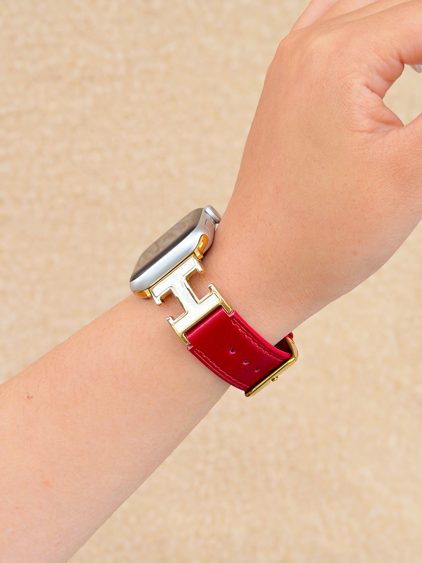 LoofFitU™ Double-H  Calf Leather Strap