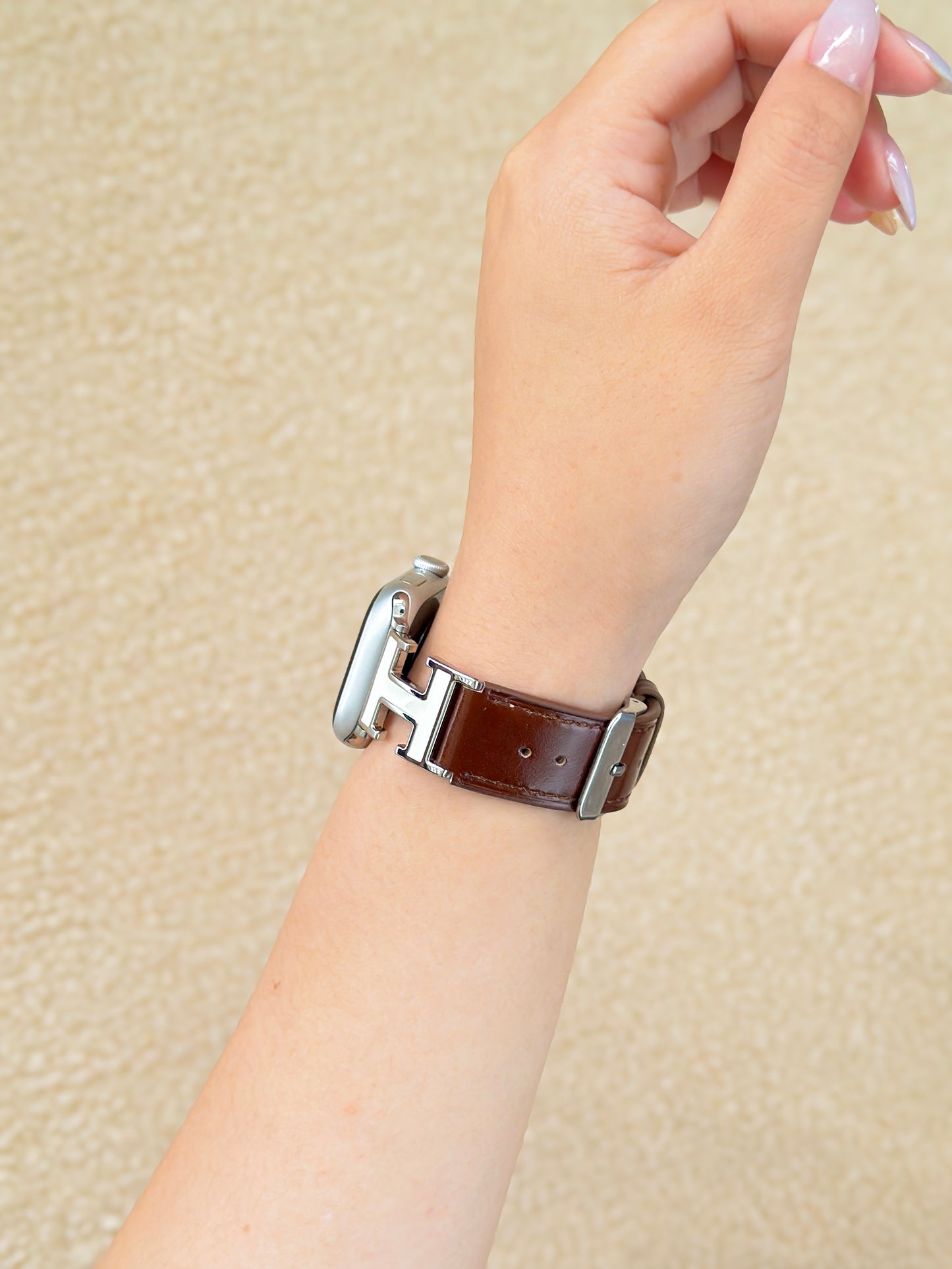 LoofFitU™ Double-H  Calf Leather Strap
