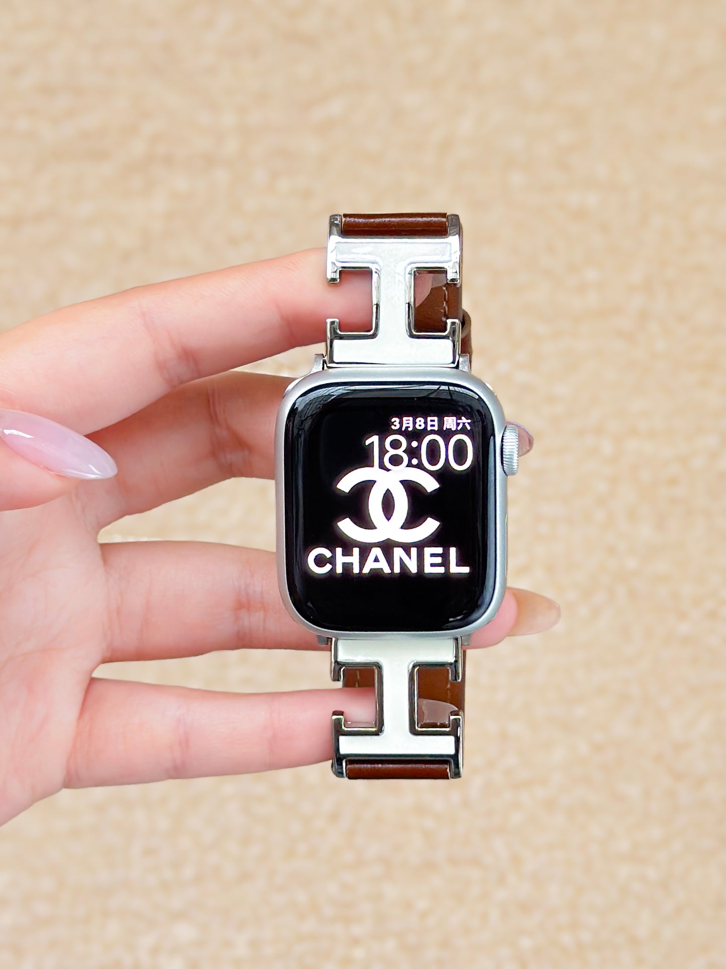 LoofFitU™ Double-H  Calf Leather Strap