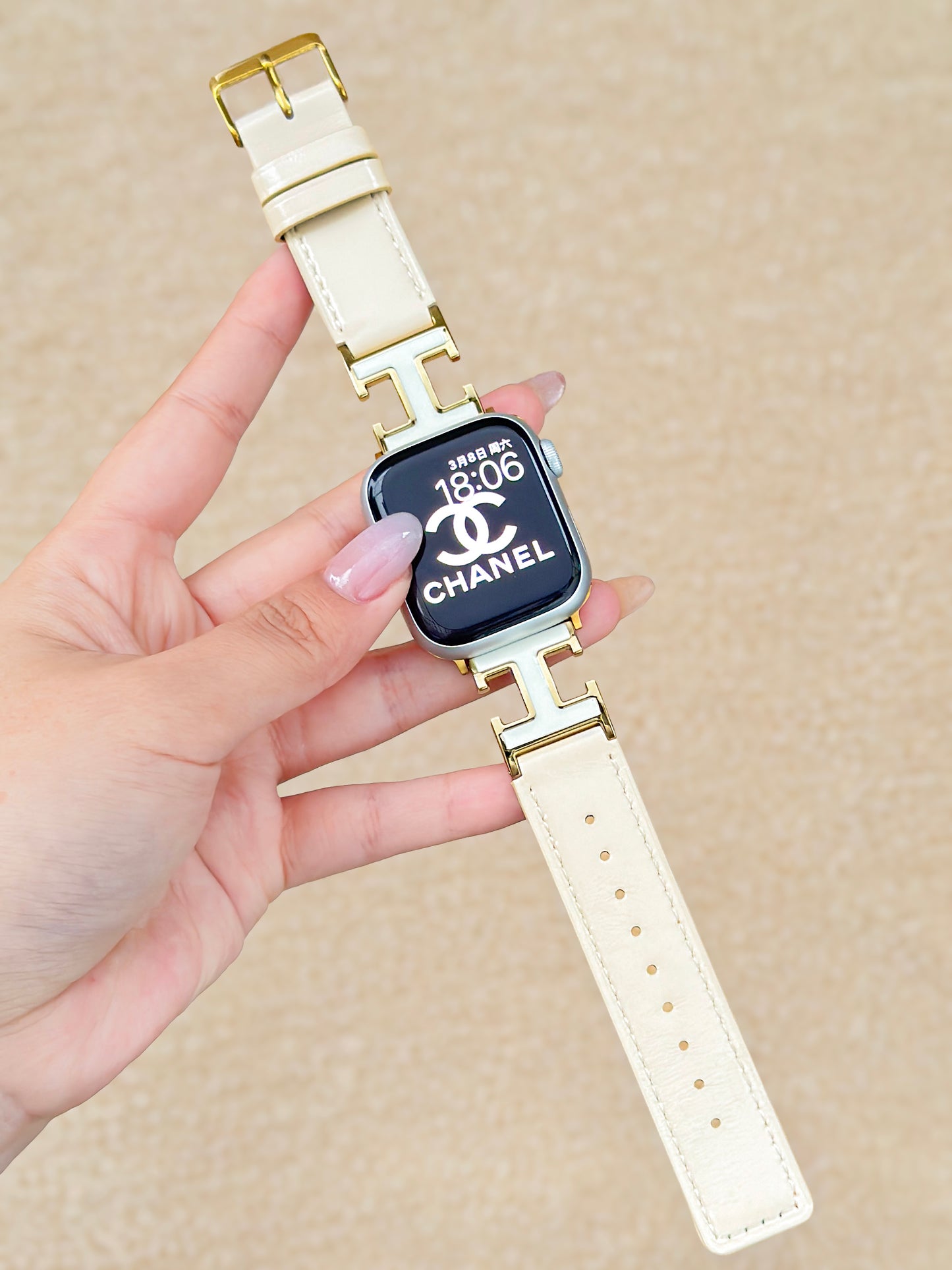LoofFitU™ Double-H  Calf Leather Strap