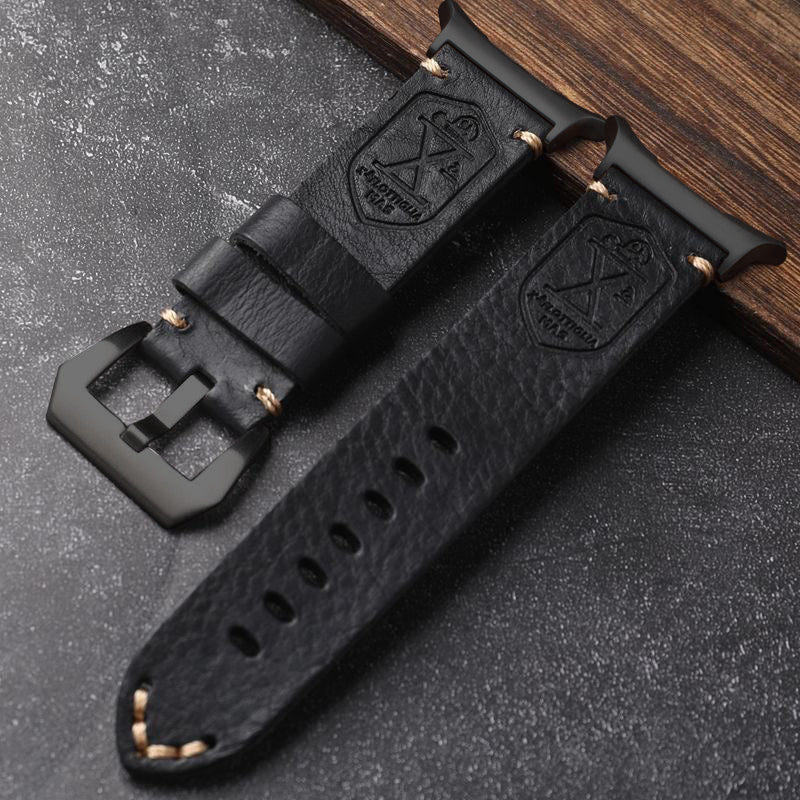 LoofFitU™ Vintage Handmade Leather Band For Samsung Watch Ultra
