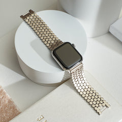 LoofFitU™ Honeycomb Stainless Steel Strap – Modern, Sleek, and Unforgettable