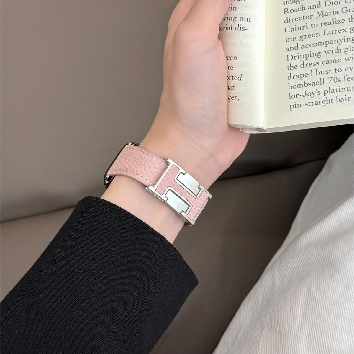 LoofFitU™ Stylish H-Shaped Leather Band – Elevate Your Look with Luxury and Comfort