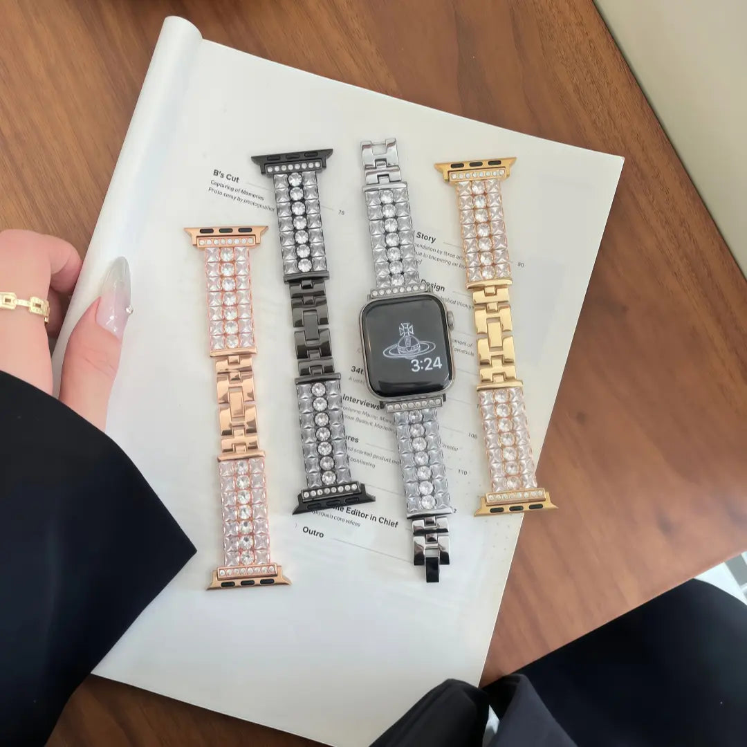 Diamond Luxe Apple Watch Band