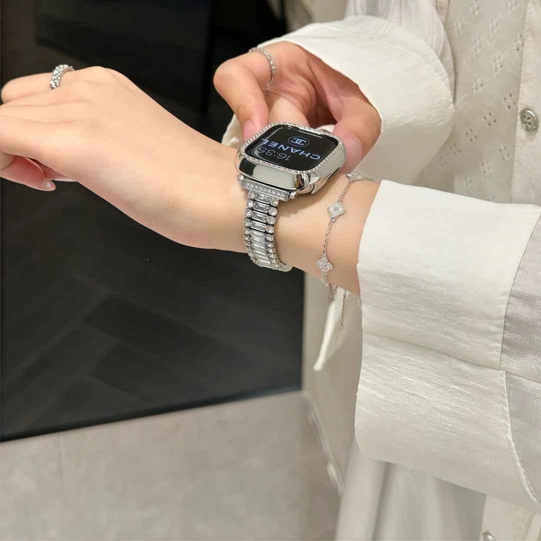 Aurora Ice Diamond  Apple Watch Band