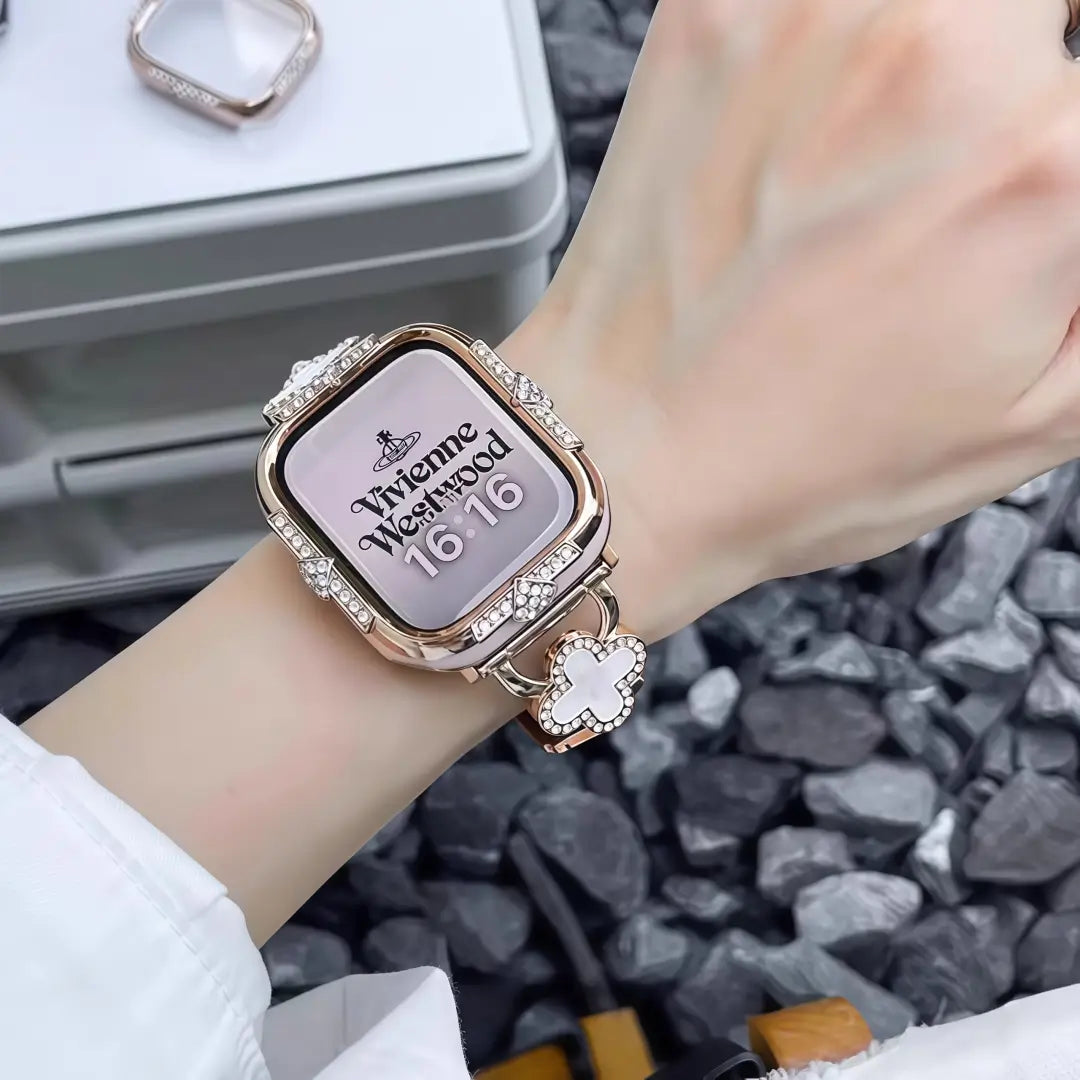 Luxury Diamond Apple Watch Case