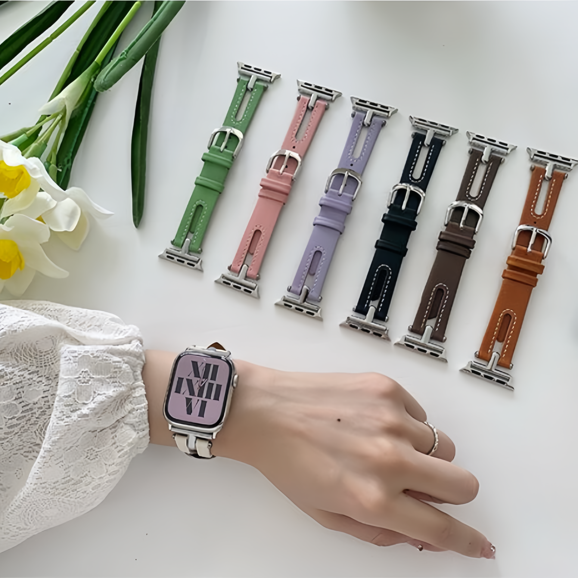 LoofFitU™ T-Shaped Leather Strap – Perfect Blend of Luxury and Comfort