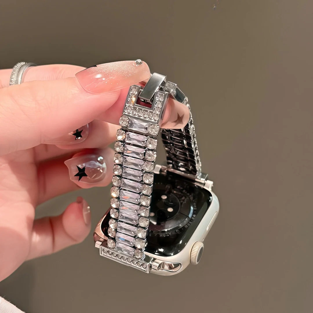 Aurora Ice Diamond  Apple Watch Band