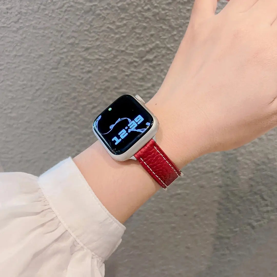 Slim H-shape Leather band