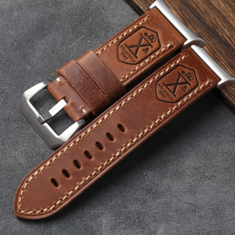LoofFitU™ Vintage Handmade Leather Band For Samsung Watch Ultra