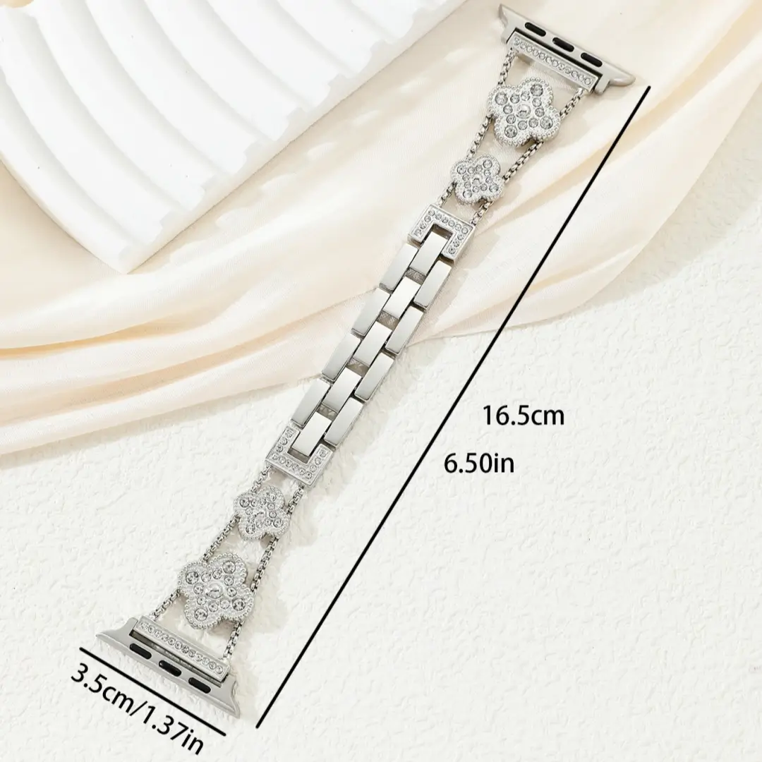 Diamond Clover Apple Watch Band