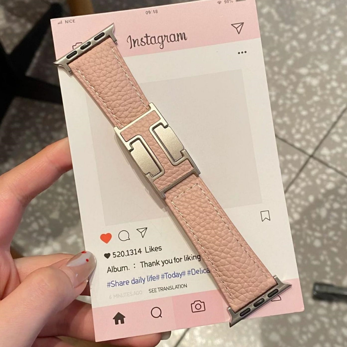 LoofFitU™ Stylish H-Shaped Leather Band – Elevate Your Look with Luxury and Comfort