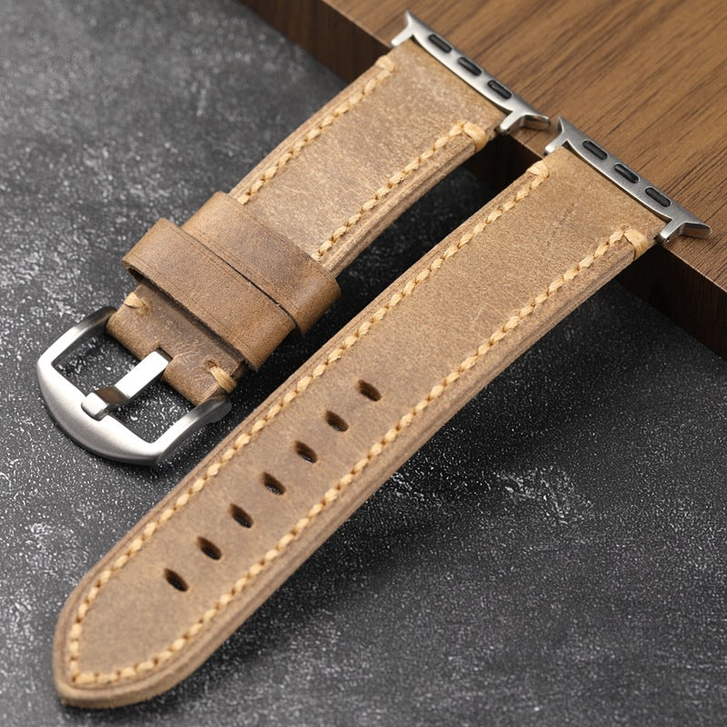 LoofFitU™ Handmade Horween Leather Apple Watch Strap