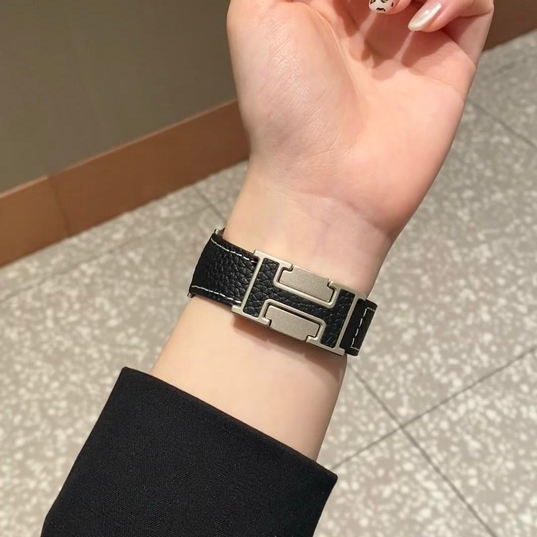 LoofFitU™ Stylish H-Shaped Leather Band – Elevate Your Look with Luxury and Comfort