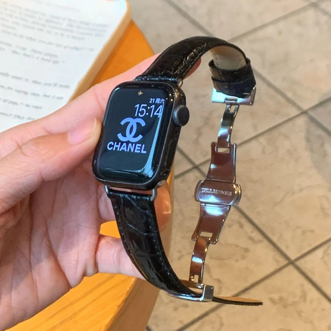 LoofFitU™ Alligator Leather iWatch Band