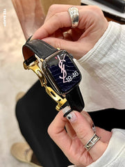 LoofFitU™ D-Shaped Leather Band – Refined Design, Superior Comfort