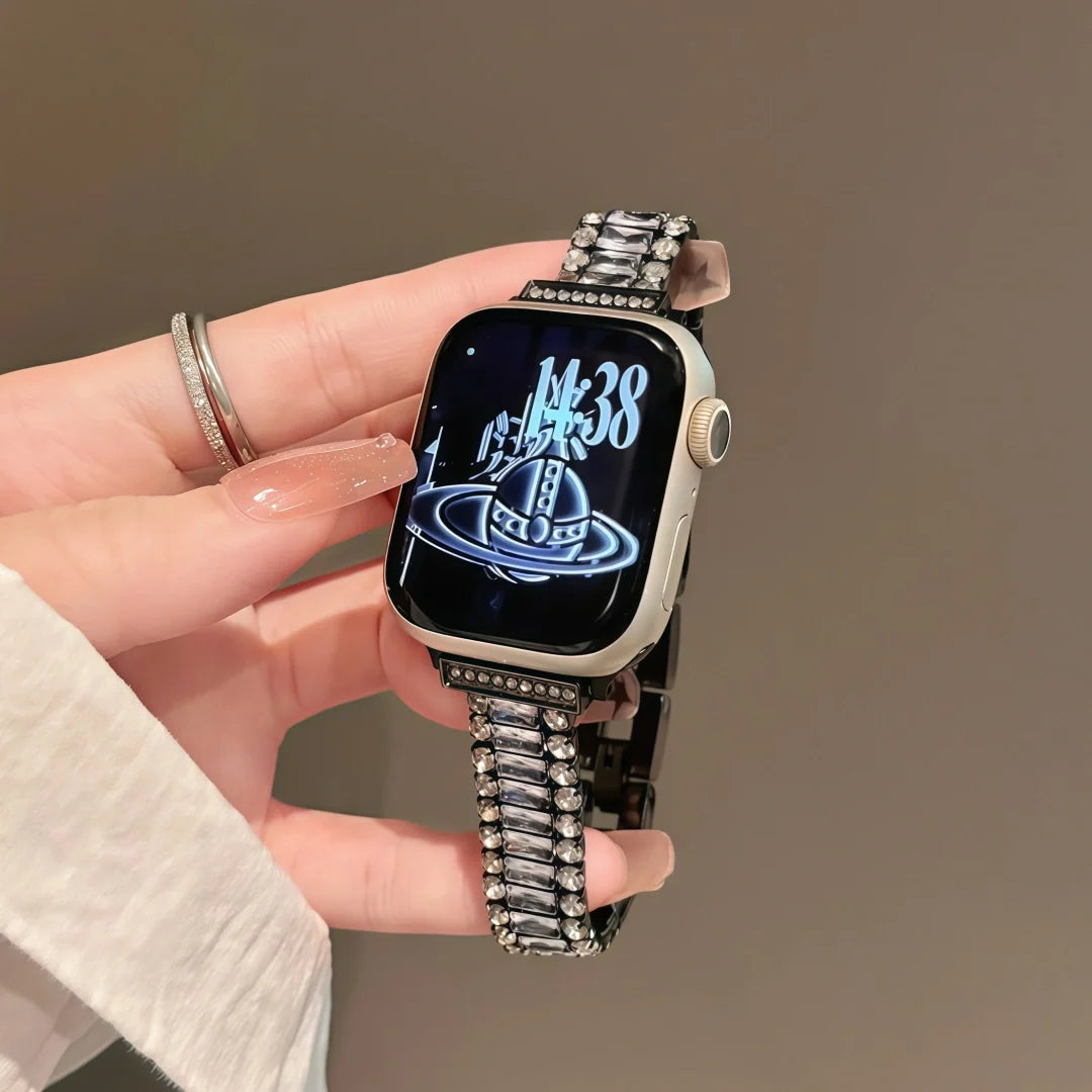 Aurora Ice Diamond  Apple Watch Band