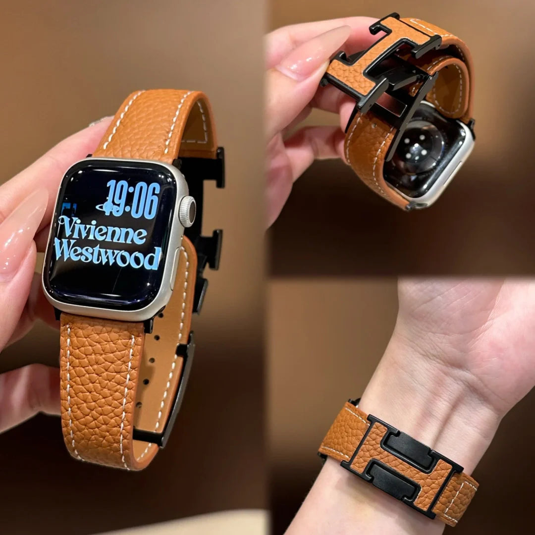 H-shape Leather Band